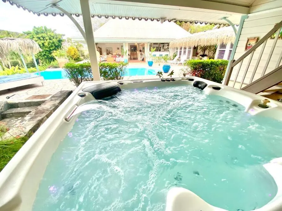 Villa Gaia - Petit Coin De Paradis Creole Avec Piscine Et Jacuzzi 勒迪亚芒 0*,