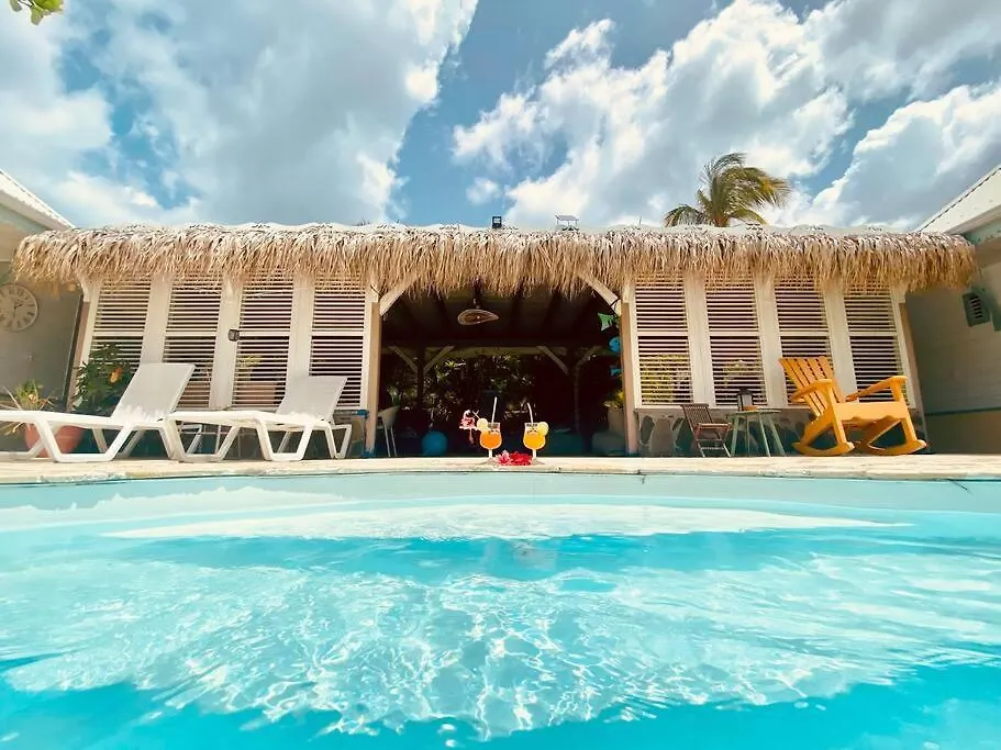 Villa Gaia - Petit Coin De Paradis Creole Avec Piscine Et Jacuzzi 勒迪亚芒