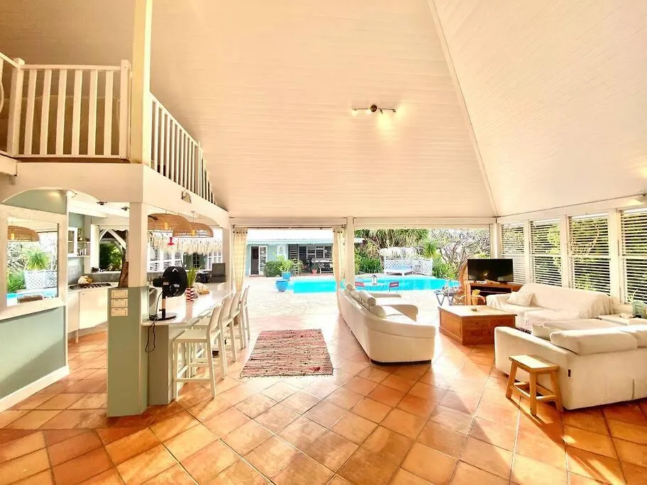 Villa Gaia - Petit Coin De Paradis Creole Avec Piscine Et Jacuzzi 勒迪亚芒