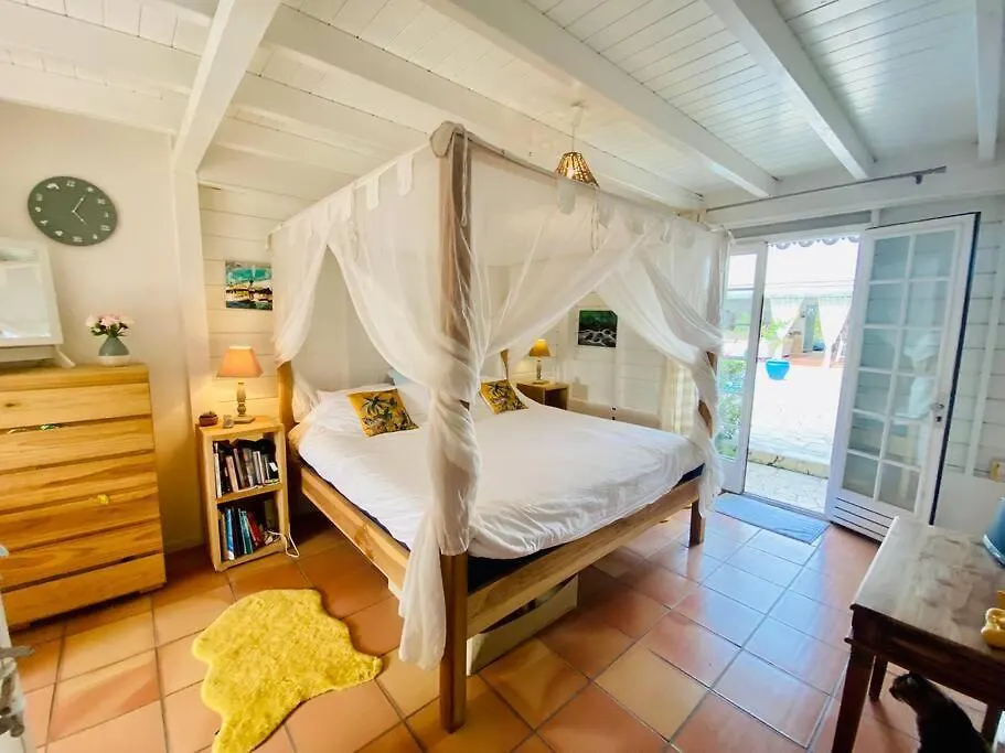 Villa Gaia - Petit Coin De Paradis Creole Avec Piscine Et Jacuzzi 勒迪亚芒