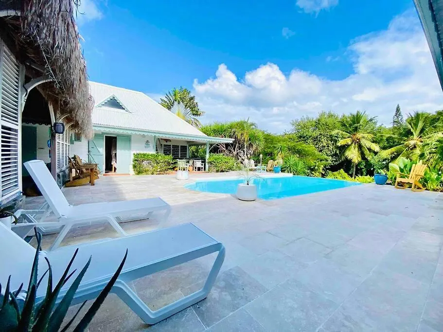 Villa Gaia - Petit Coin De Paradis Creole Avec Piscine Et Jacuzzi 勒迪亚芒