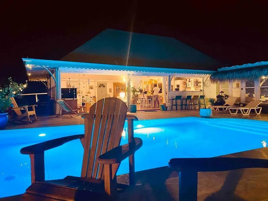 Villa Gaia - Petit Coin De Paradis Creole Avec Piscine Et Jacuzzi 勒迪亚芒