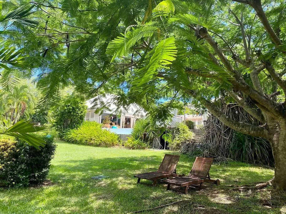 Villa Gaia - Petit Coin De Paradis Creole Avec Piscine Et Jacuzzi 勒迪亚芒
