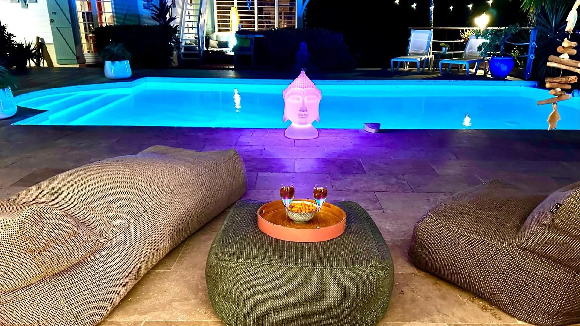 Villa Gaia - Petit Coin De Paradis Creole Avec Piscine Et Jacuzzi 勒迪亚芒